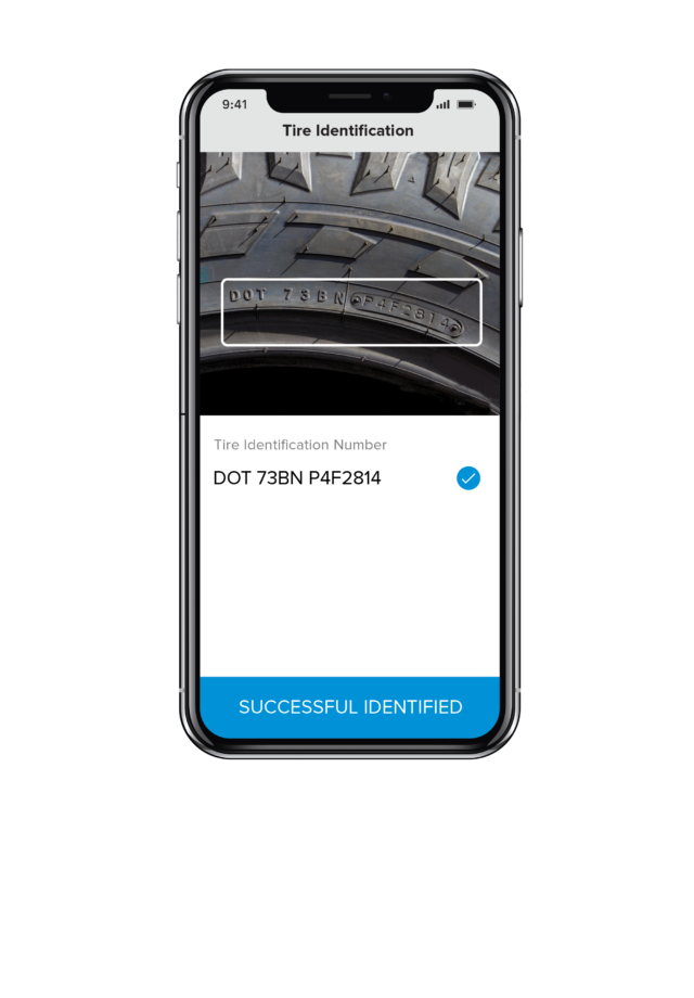 TIN Tire Scanner - Tire Identification Number Scanning