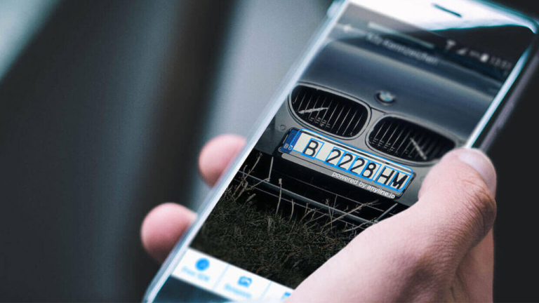 mobile license plate scanner