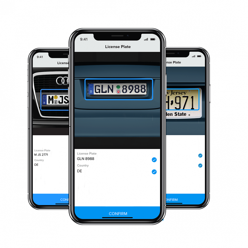 Mobile license plate scanning apps