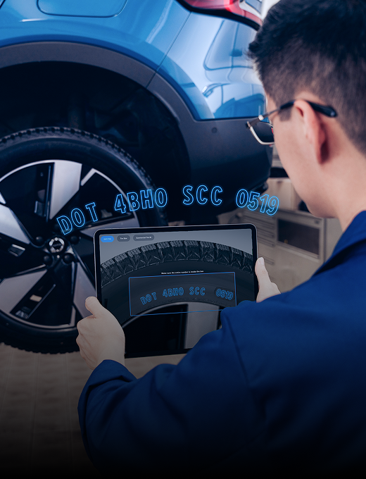 DOT Scanner with tablet