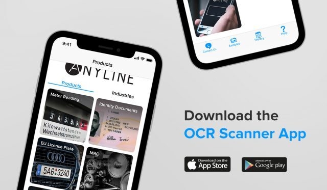 Anyline Mobile OCR Scanner App - Demo App for Mobile Scanning & Smart Data Capture