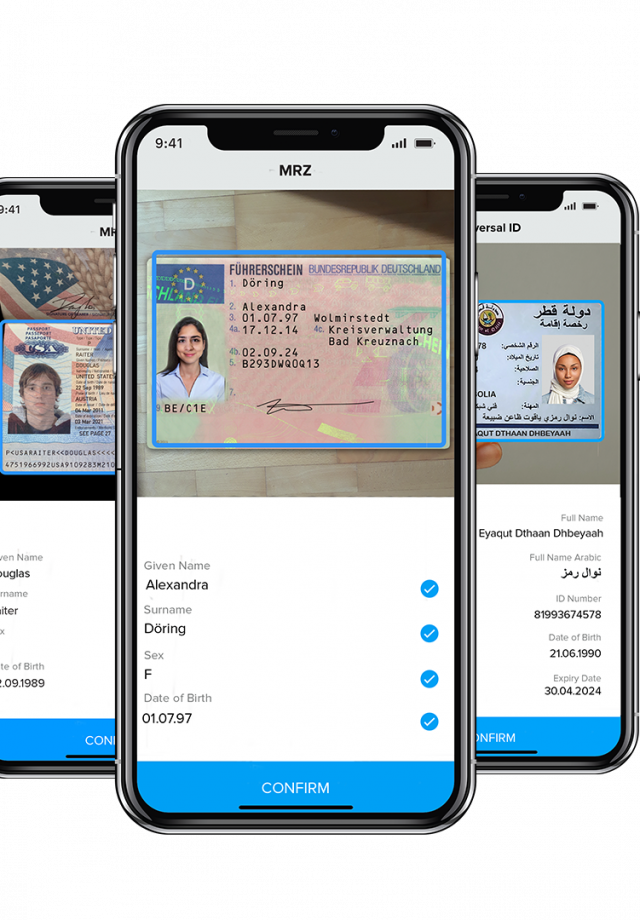 Mobile id scanning app for smartphone