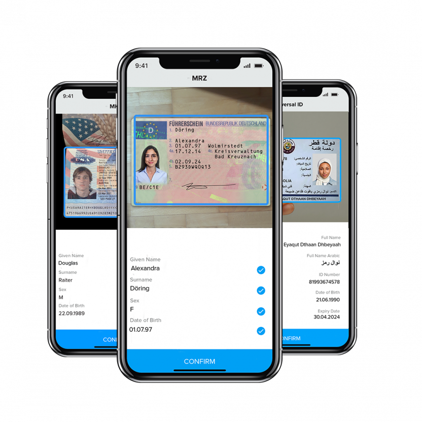 Mobile id scanning app for smartphone