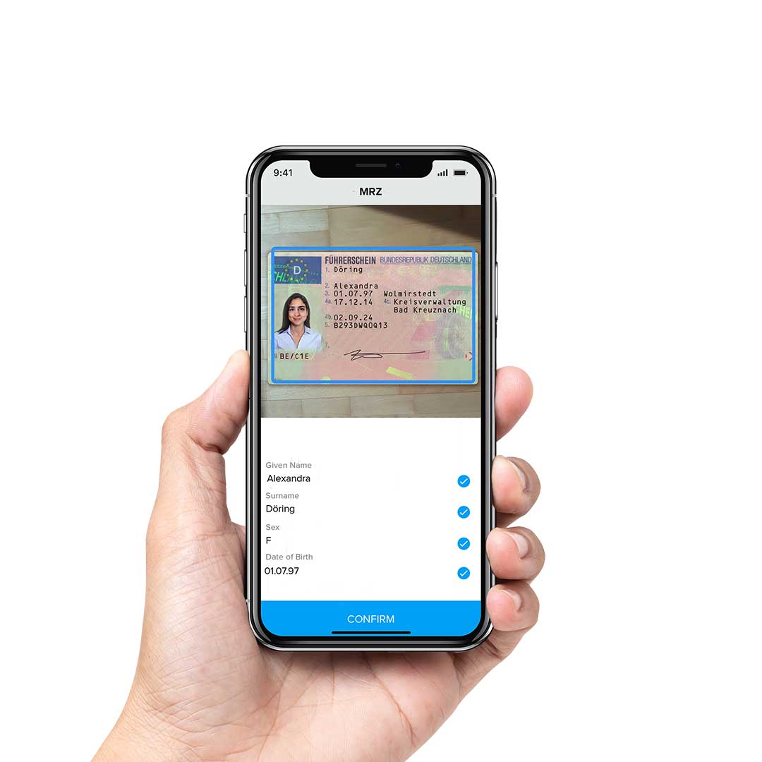 Mobile ID Scanner SDK For Passport ID Scanning Anyline