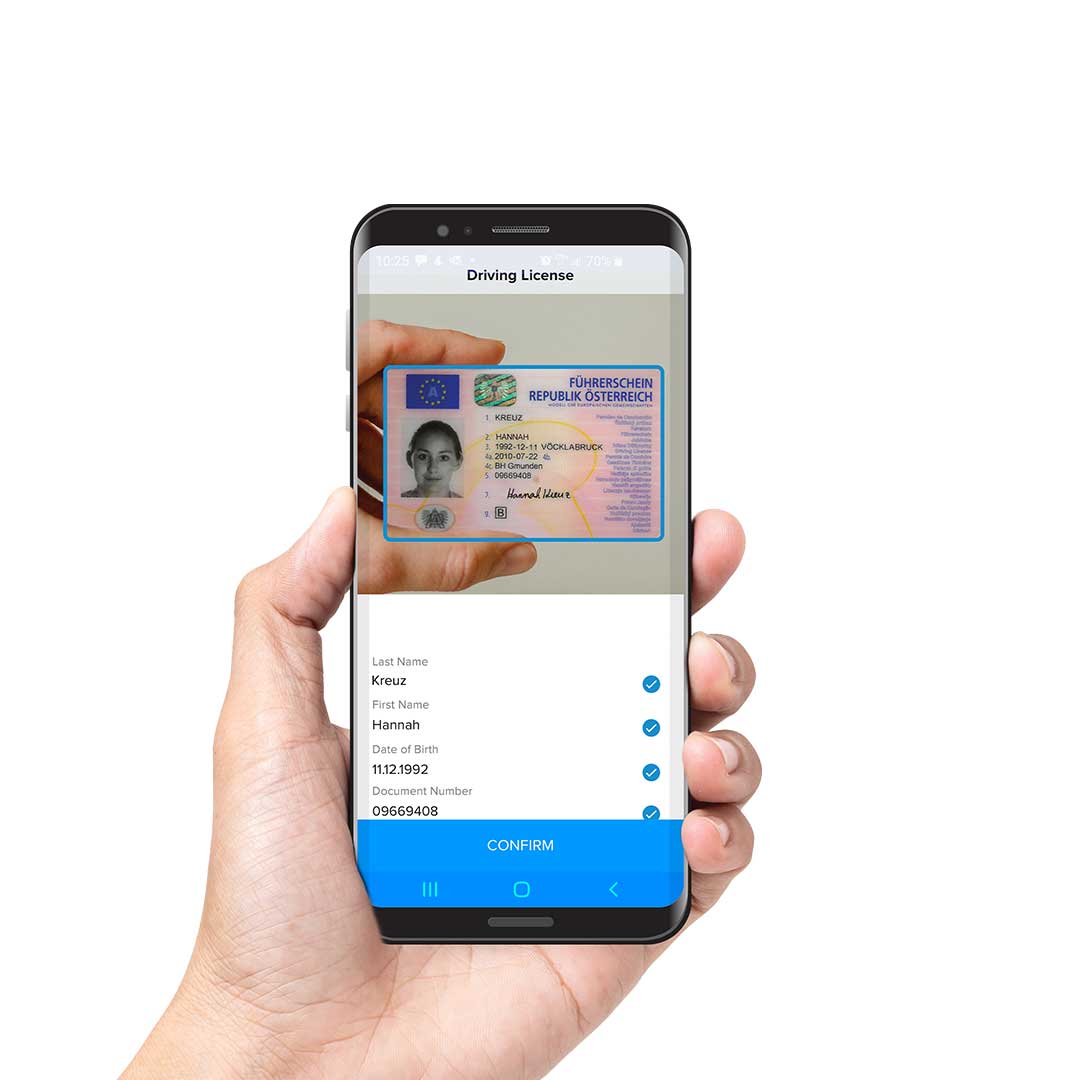 Mobile Driver's License Scanner - Scan Driver's Licenses with Anyline SDK for Mobile Scanning