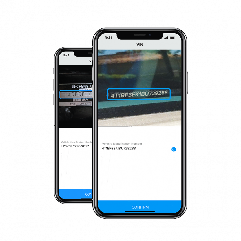VIN scanner app