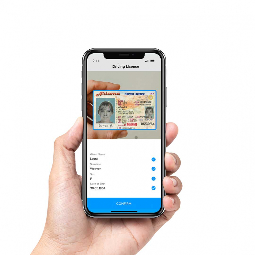 Mobile Driver's License Scanner - Scan US driver's license with Mobile Data Capture