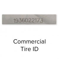 commercial tire id number on a tire sidewall