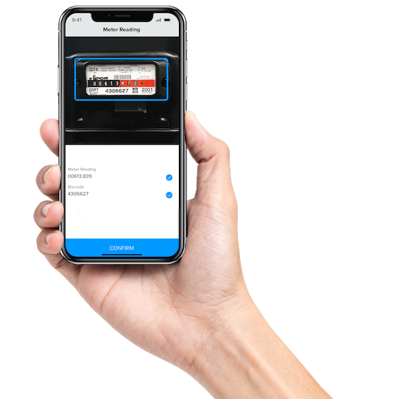 mobile meter reader for smartphones