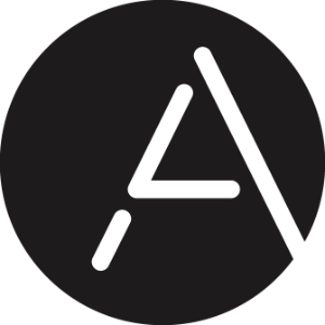 black circle Anyline logo