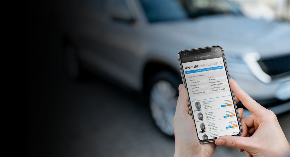 tire number scanner for online stores