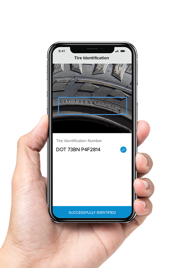 phone with tire scanner
