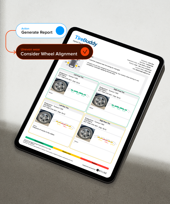 TireBuddy report