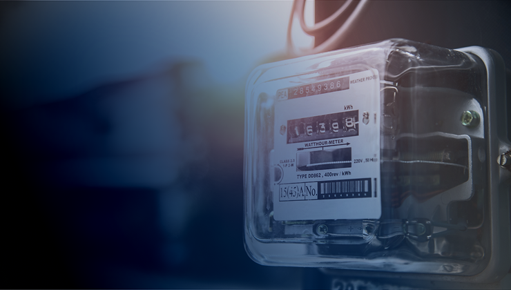 Analog electricity meter