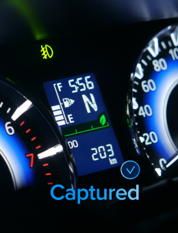 Odometer successfully scanned